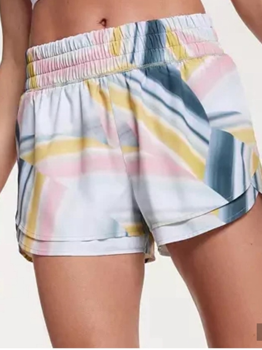 NWT CALIA by Carrie Underwood High Rise Step Up shorts size XS.